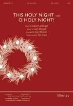 This Holy Night with O Holy Night SATB choral sheet music cover